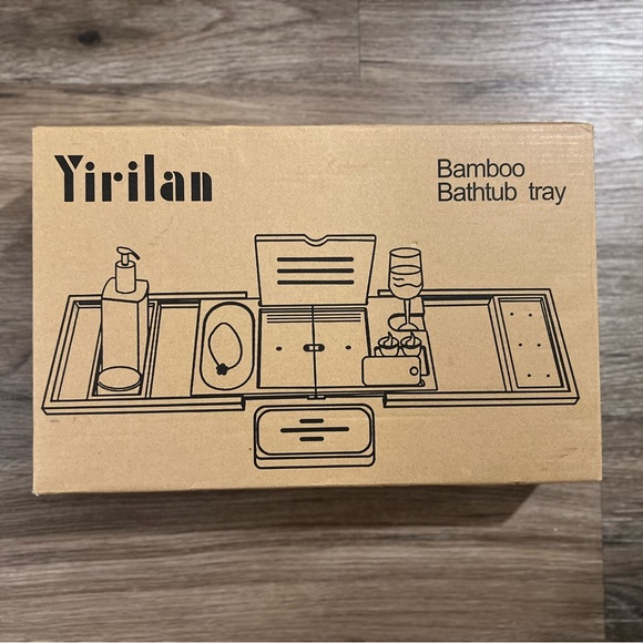 Bamboo Caddy Tray - Picture 4 of 5